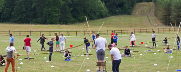 team buildings au vert