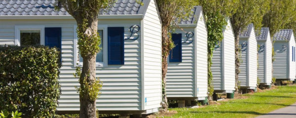 Mobil home en campagne